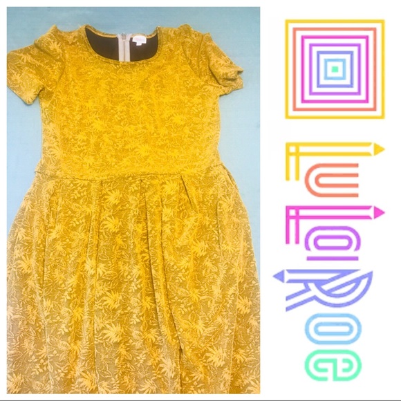 LuLaRoe Dresses & Skirts - Amelia Dress | LuLaRoe | 3XL